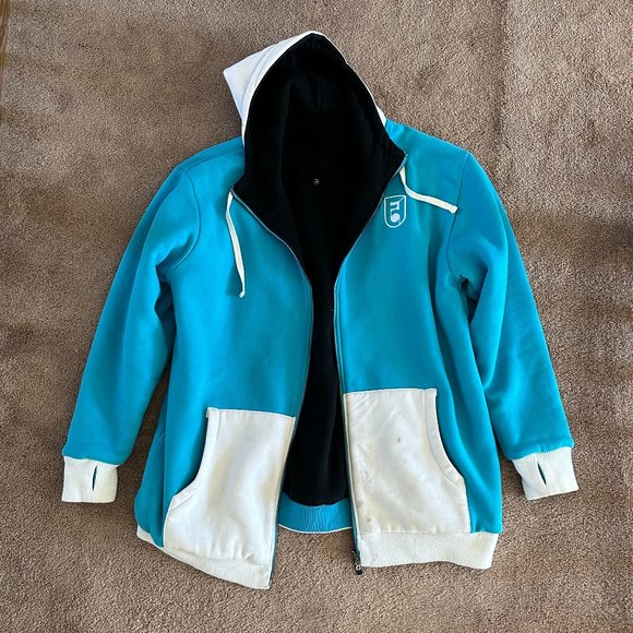 Virtika First Drop Reversible Zip-Up Hoodie - Picture 1 of 4